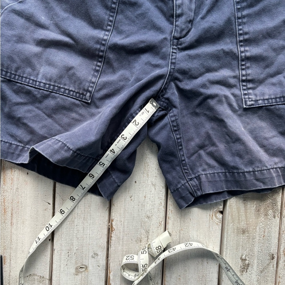 Hurley, vintage, chino, shorts in navy, size 7 - Picture 3 of 11